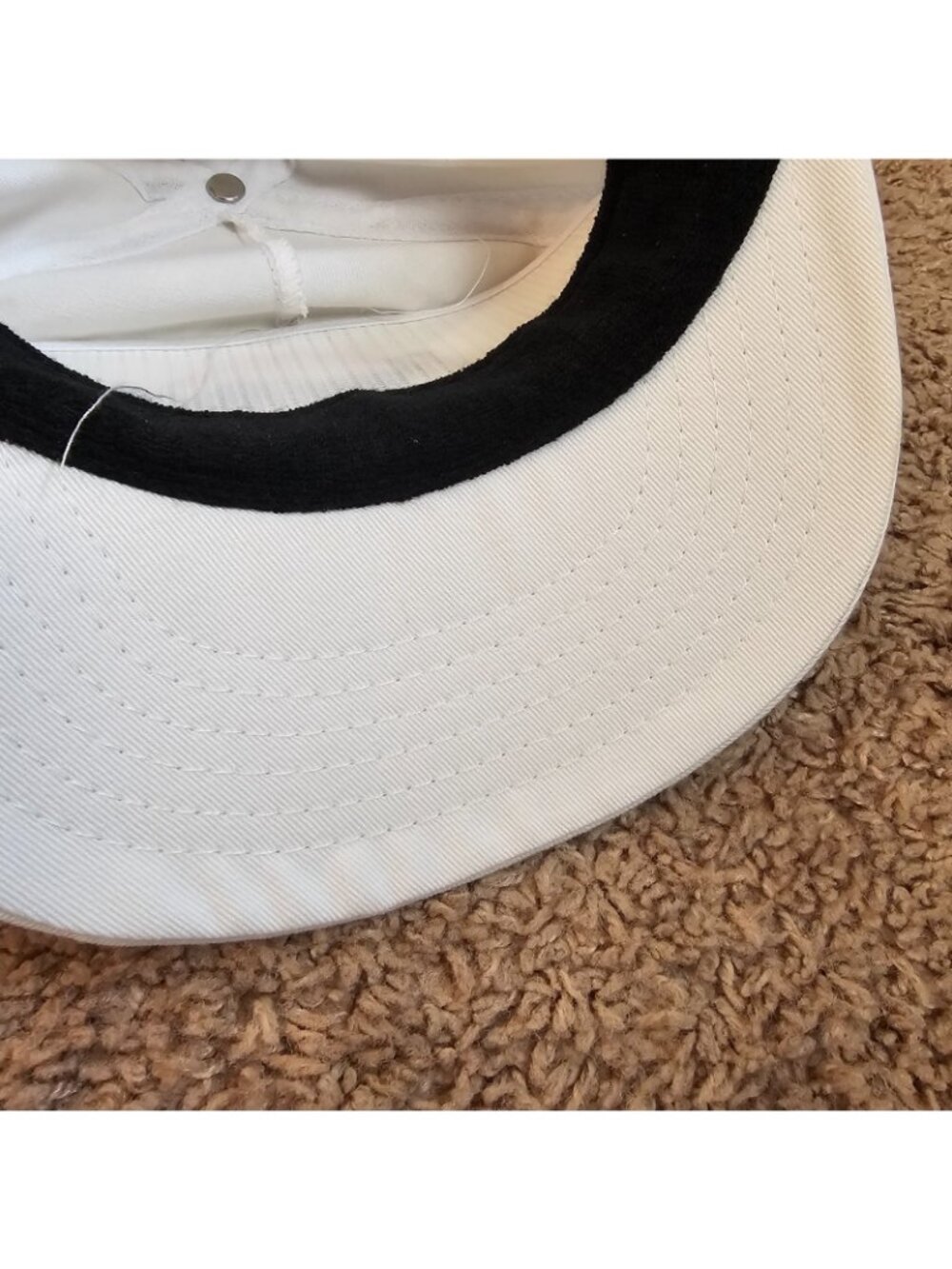 Vintage Hard Rock Cafe London Hat Save the Planet White Strapback Baseball Cap - Picture 10 of 11